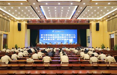 公司召开会议学习贯彻集团公司“学习贯彻十九届五中全会精神推动集团公司实现高质量发展”研讨班精神