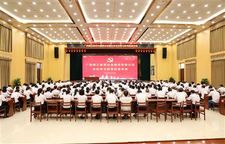 冶建公司党委召开庆祝中国共产党成立103周年“两优一先”表彰大会暨党纪学习教育警示教育会/覃振华上纪律党课